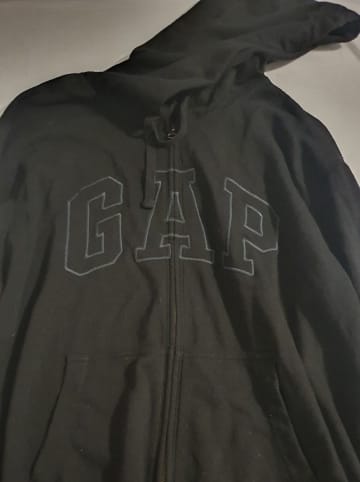 GAP Sweatjacke in Schwarz