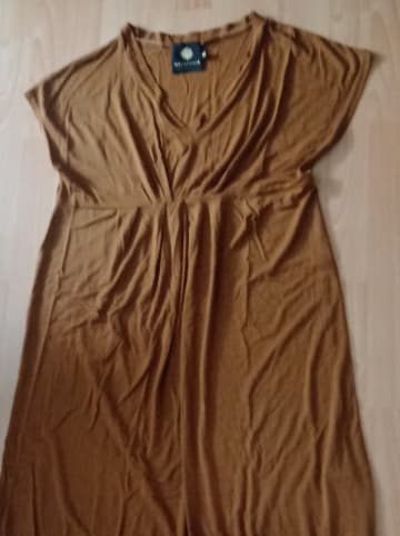 Makadamia Kleid in Camel