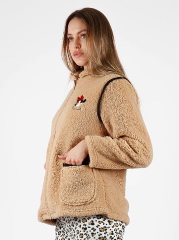 admas Teddyjacke in Hellbraun