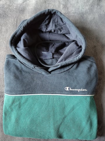 Champion Hoodie in Dunkelblau/ Blau