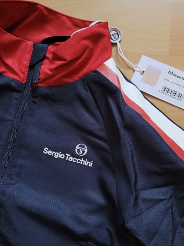 Sergio Tacchini Trainingsanzug "Nisky" in Dunkelblau/ Rot