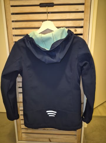 Trollkids Softshelljacke "Oslofjord" in Dunkelblau/ Türkis