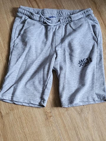 JACK & JONES Junior Sweatshorts "Anything" in Grau