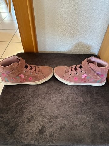 Lurchi Leder-Sneakers "Silly" in Rosa