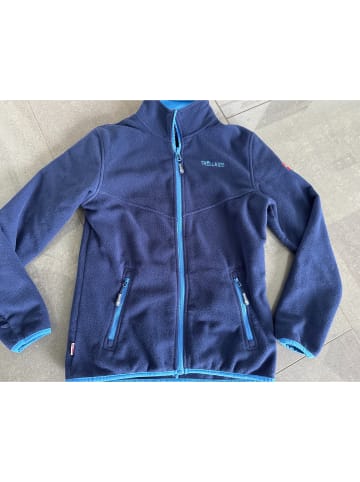 Trollkids Fleecejacke "Oppdal XT"  in Blau/ Dunkelblau