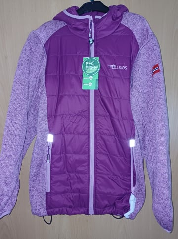 Trollkids Fleecejacke "Skabu" in Rosa/ Pink