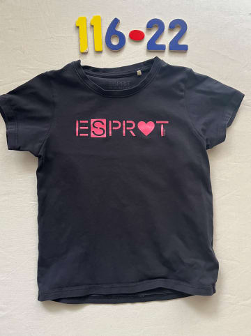 ESPRIT 2er-Set: Shirts in Schwarz/ Pink