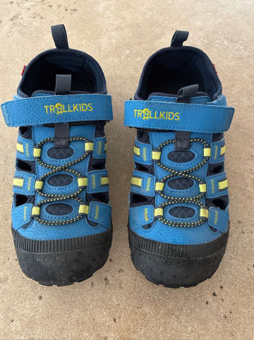 Trollkids Halbsandalen "Sandefjord" in Blau
