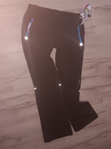 Trollkids Softshellhose "Fjell" in Schwarz