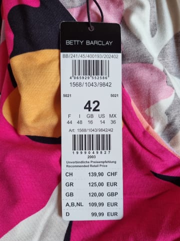 Betty Barclay Kleid iin Pink/ Schwarz