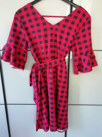 Tina NEU Kleid Karomuster rot schwarz 