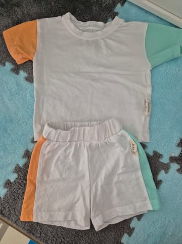Moi Noi 2tlg. Outfit in Weiß