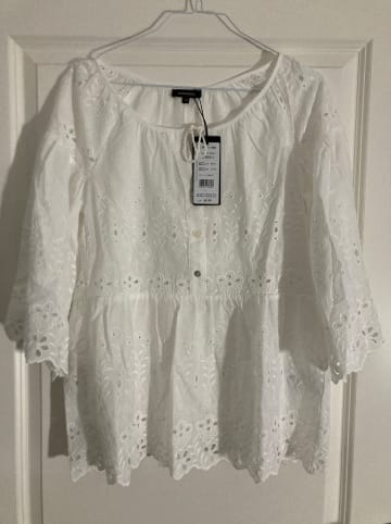 More & More Bluse in Creme