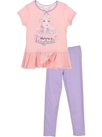 Disney Frozen Pyjama "Frozen" in Rosa/ Lila