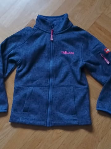 Trollkids Fleecejacke "Jondalen" in Dunkelblau