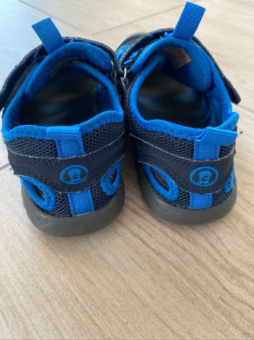Trollkids Halbsandalen "Kroksand" in Dunkelblau/ Blau