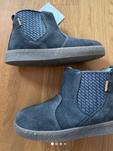 Primigi Leder-Boots in Grau