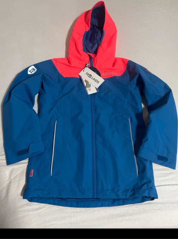 Trollkids Regenjacke "Bergen" in Blau