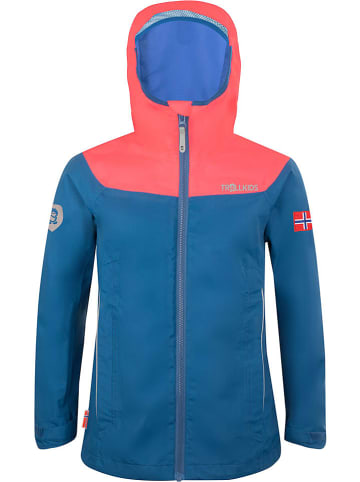 Trollkids Regenjacke "Bergen" in Blau