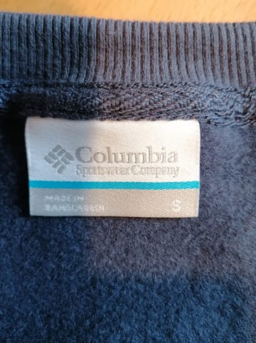 Columbia Sweatshirt "Logo" in Dunkelblau