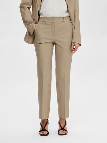 SELECTED FEMME Chino "Eliana" in Beige