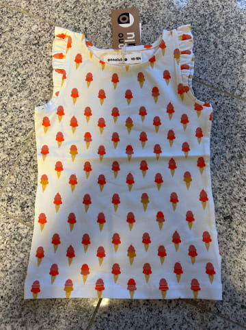 ONNOLULU Top "Lana Icecream" in Weiß/ Rosa/ Rot