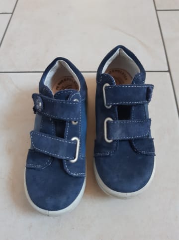 PEPINO Leder-Sneakers "Niddi" in Dunkelblau