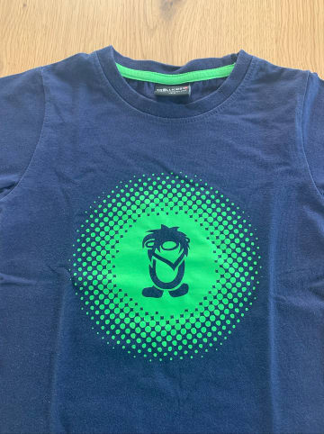 Trollkids Funktionsshirt "Pointillism" in Dunkelblau/ Hellgrün