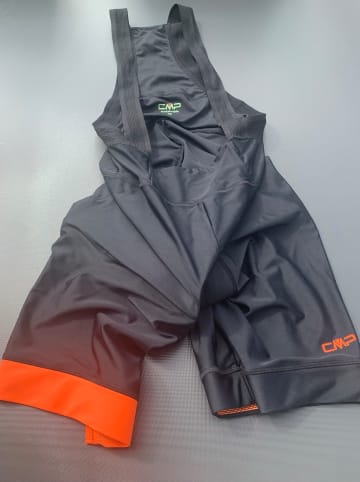cmp Fahrradshorts in Schwarz/ Neonorange