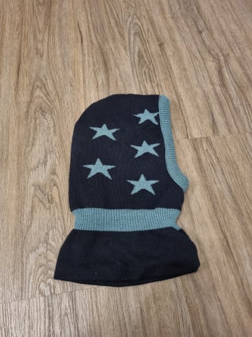 HULABALU Sturmhaube "Stars" in Dunkelblau/ Hellblau