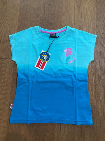 Trollkids Funktionsshirt "Yttersand" in Hellblau/ Blau