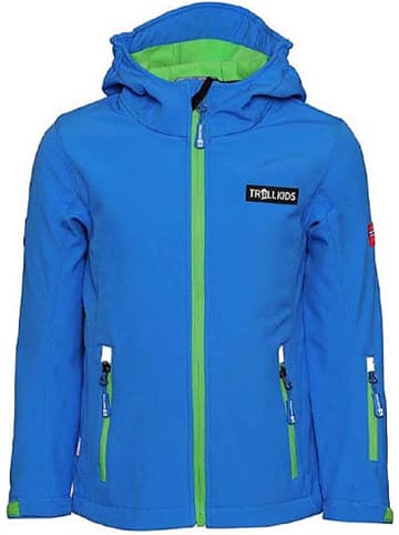 Trollkids Softshelljacke "Oslofjord" in Blau