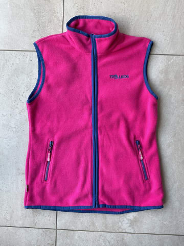 Trollkids Fleeceweste "Arendal" in Pink/ Blau