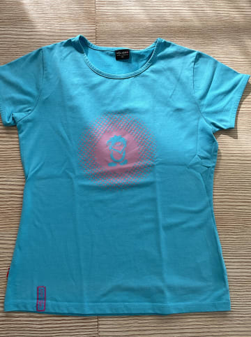 Trollkids Funktionsshirt "Logo" in Hellblau/ Pink
