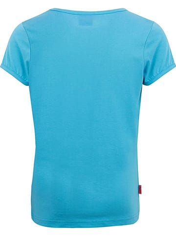 Trollkids Funktionsshirt "Logo" in Hellblau/ Pink