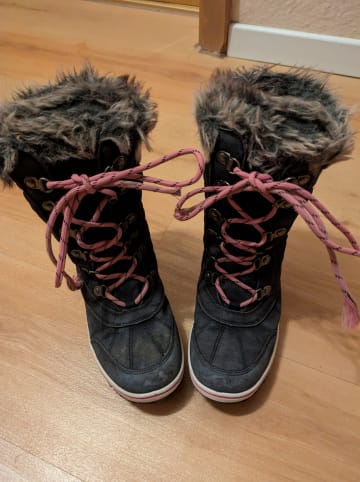 Trollkids Winterstiefel "Holmenkollen" in Dunkelblau/ Pink