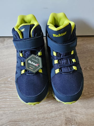 Richter Shoes Boots in Dunkelblau/ Gelb