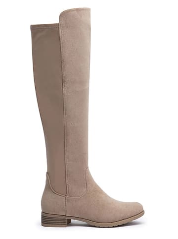 Foreverfolie Stiefel in Beige