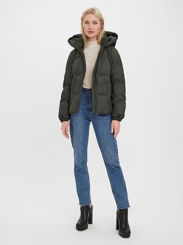 Vero Moda Steppjacke "Noe" in Dunkelgrün