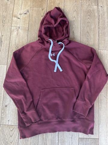 Under Armour Hoodie in Bordeaux