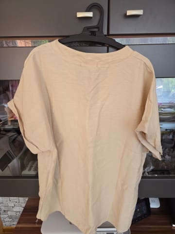 Sublevel Bluse in Beige