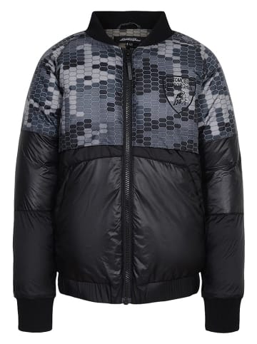 Lamborghini Übergangsjacke in Schwarz/ Anthrazit