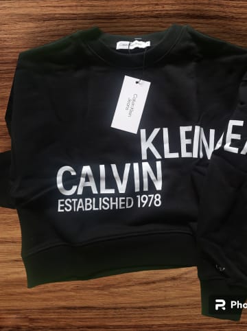 Calvin Klein Sweatshirt in Schwarz