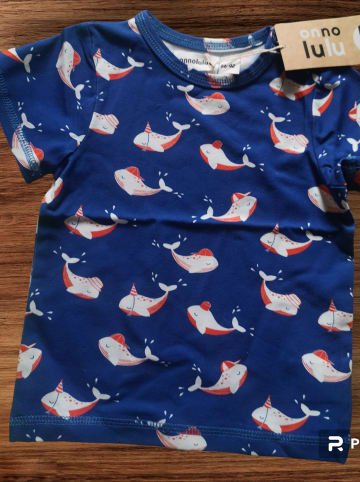 ONNOLULU Shirt "Driss Whale" in Blau