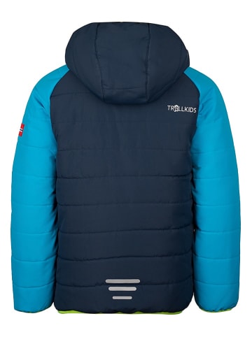 Trollkids Ski-/ Snowboardjacke "Hafjell Pro" in Dunkelblau