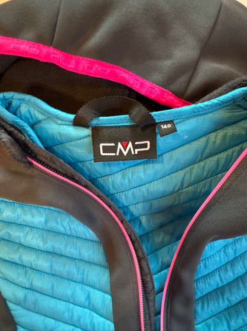 cmp Hybridweste in Blau/ Schwarz