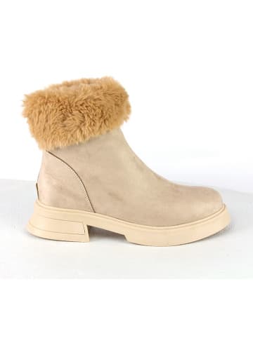 Nalaim Boots "Cumin" in Beige