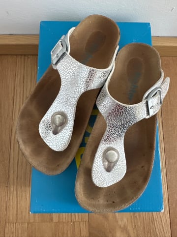Richter Shoes Zehentrenner in Silber