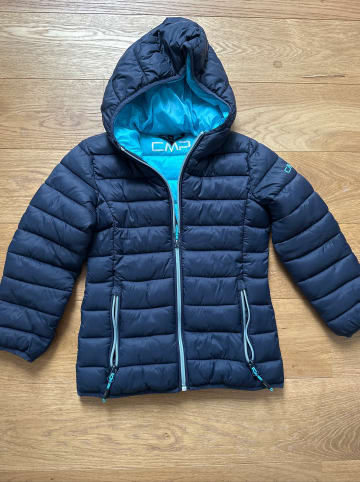 cmp Winterjacke in Dunkelblau/ Hellblau