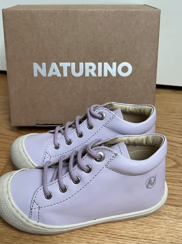 Naturino Leder-Lauflernschuhe "Coco" in Lila